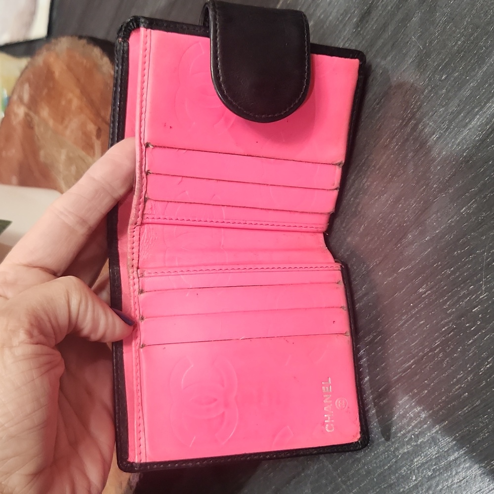 Chanel Cambon Black And Pink Wallet - Picture 6 of 11